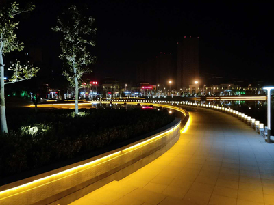 寶典電氣集團申報【蒙城縣城南新區2016年(逍遙公園、夢蝶公園、鯤鵬公園)三個公園亮化】參與優秀照明工程案例評選|中國照明行業2019年金手指獎