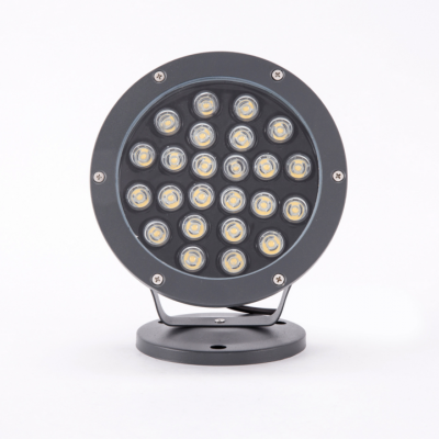 粵耀照明供應(yīng)廠家戶外led圓形投光燈室外防水燈工程庭院景觀聚光投光led射 .