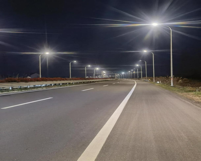 江蘇334省道南通如東段東段照明工程全線亮燈，點亮民生與發展的“光明之路”